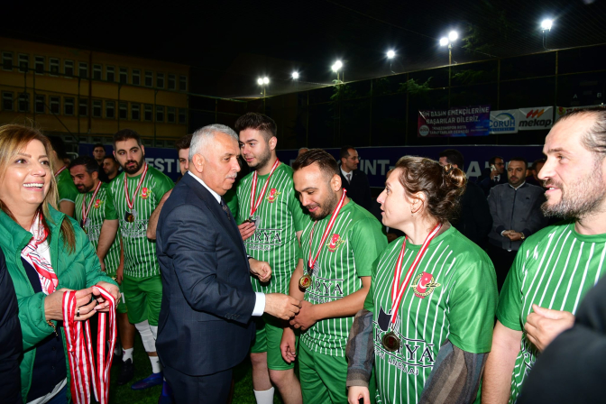 Vali Yıldırım, TGC’nin Final Maçını İzledi