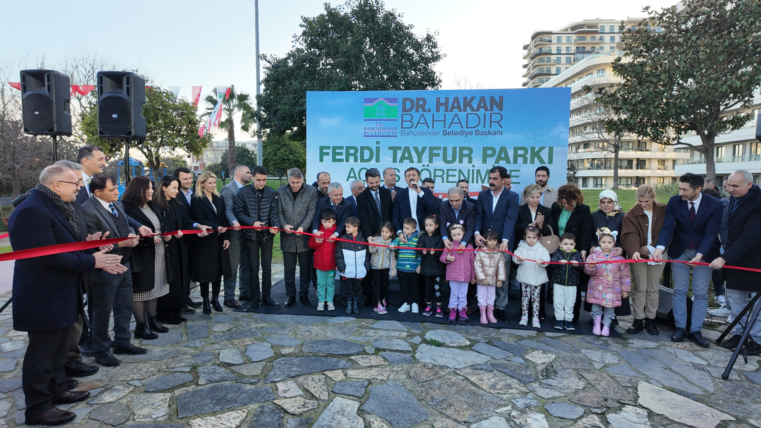 Bahçelievler’de Ferdi Tayfur Parkı açıldı