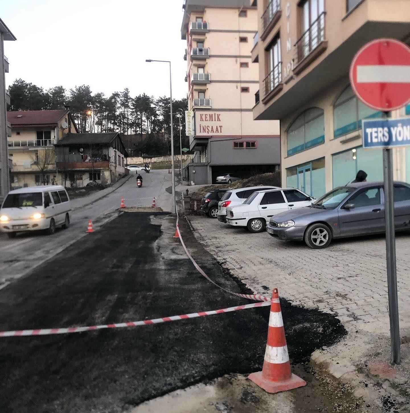 94. Sokak’ta Yol Düzenleme Çalışması