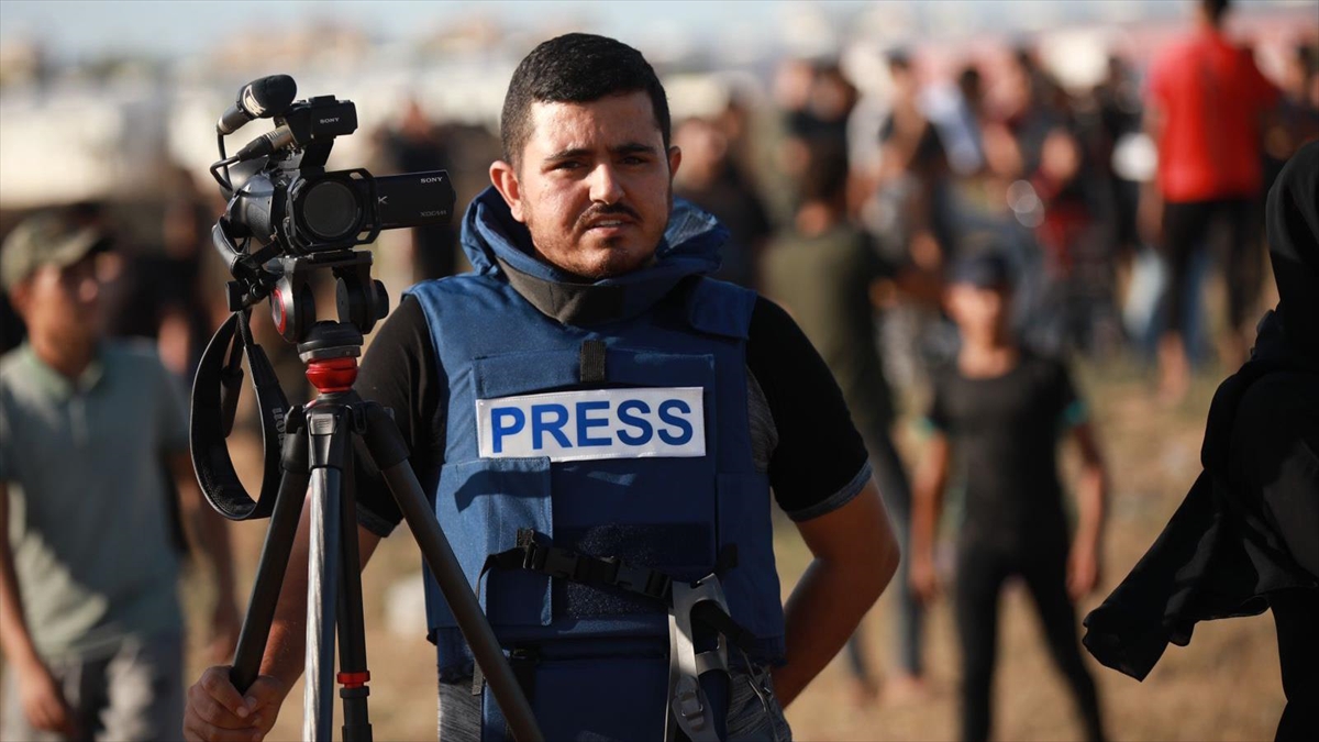 İtalyan televizyonu Gazze’de öldürülen gazetecileri AA kameramanı Muntasır es-Savvaf üzerinden ele aldı