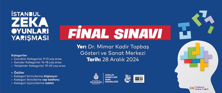 İstanbul Zeka Oyunları Yarışması’nda Final Zamanı